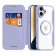 Dux Ducis Case for iPhone 16, Skin X Pro, MagSafe, purple