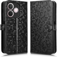 Flip case for Oppo A5 Pro 5G, Wallet Rhombus, black