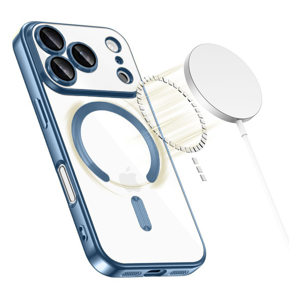 Magnetic case with lens protection for iPhone 17 Pro