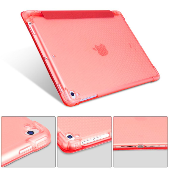 Case for iPad 9.7 2018 / 2017/ Air / Air 2, Smartcase with stylus space, red