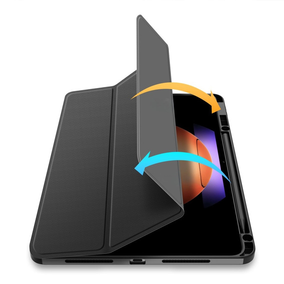 Case for Xiaomi Pad 6S Pro 12.4", Dux Ducis Domo, black