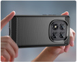 Case for Xiaomi Redmi Note 14 Pro, Carbon, black