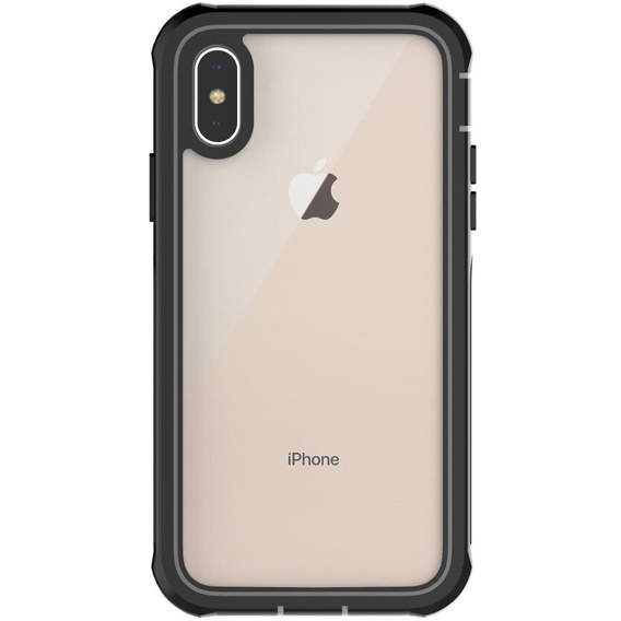 Case for iPhone X / XS, Shockproof, with film, black