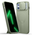 Case for iPhone 13 / 14, Suritch Shockproof, for MagSafe, green
