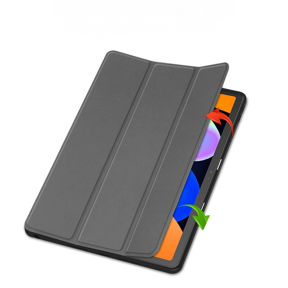 Case for Lenovo Idea Tab 11" 2025 TB336FU TB336ZU, stand, Smartcase with stylus holder, grey