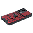 Case for Oppo A38 4G / Oppo A18 4G, CamShield Slide, red