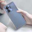 Case for Motorola Edge 40, Fusion Hybrid, transparent