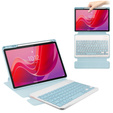Keyboard case for Lenovo Tab M11 10.95" / Idea Tab 11" / Tab K11 11" (2 gen.), Rotary 360° Leather, light blue