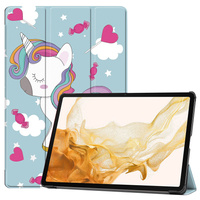 Case for Samsung Galaxy Tab S9 Plus, Smartcase, unicorn