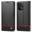 Flap case for Xiaomi Redmi Note 13 Pro 4G / Xiaomi Redmi Note 14S / Xiaomi Poco M6 Pro 4G, Carbon LC.IMEEKE, black