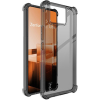 IMAK case for Asus Zenfone 11 Ultra 5G, Dropproof, transparent / black