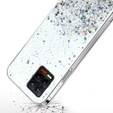 Case for Realme 8 / 8 Pro, Glittery, transparent