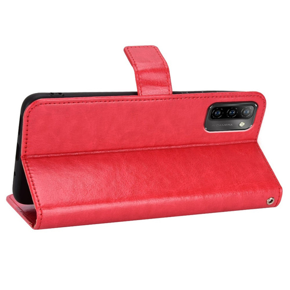 Flip case for Ulefone Note 12P, Wallet, red