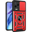 Case for Infinix Note 12 2023, CamShield Slide, red