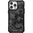 Urban Armor Gear Case for iPhone 15 Pro Max, Pathfinder MagSafe Camo, black