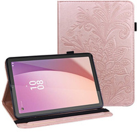 Flap case for Lenovo Tab M9, flower, pink rose gold