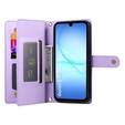 Wallet Zipper Pocket flip case for Samsung Galaxy A17 5G, Wallet Zipper Pocket, purple