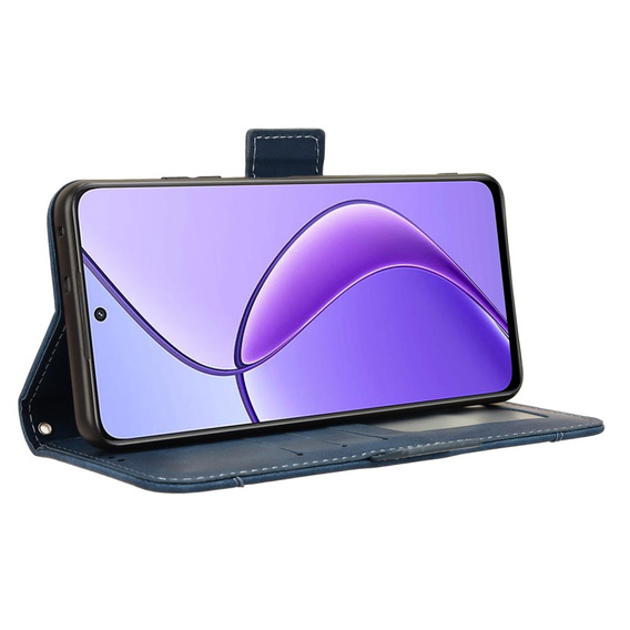 Flip case for Realme 12, Card Slot, dark blue