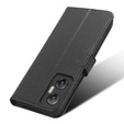 Flip case for Infinix Hot 20 5G, Wallet Smart Magnet Case, black