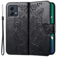 Flip case for Motorola Moto G84, Butterfly, black
