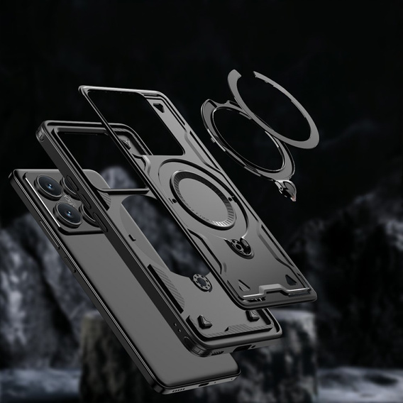 Case for Xiaomi 14T, Military MagSafe, black