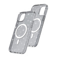 Case for iPhone 14 Plus, Glittery, for MagSafe, black
