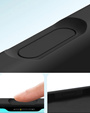 Silicone sleeve for iPhone 17 Pro, for MagSafe, anti-shock, black