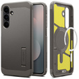 Spigen Tough Armor Mag – armoured case with MagSafe ring for Samsung Galaxy S25 FE