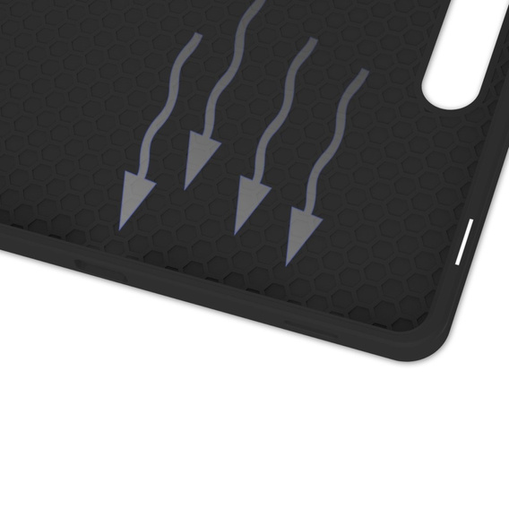 Case for Samsung Galaxy Tab S10 Lite / S10 FE / S9 FE, Smartcase with stylus space, black