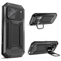 R-JUST armoured case with screen protector and stand for iPhone 17 Pro