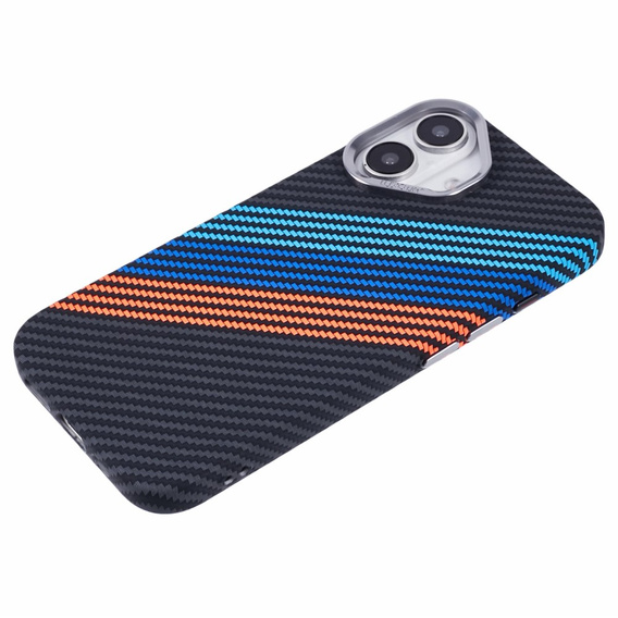 MagSafe's iPhone 16 Plus Case, Carbon Fiber, dark blue
