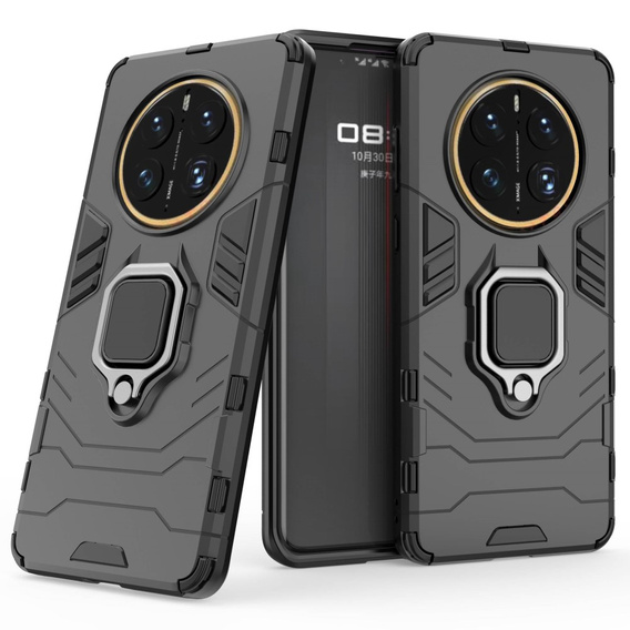 Case for Huawei Mate 50 Pro 4G, Kickstand Ring, black