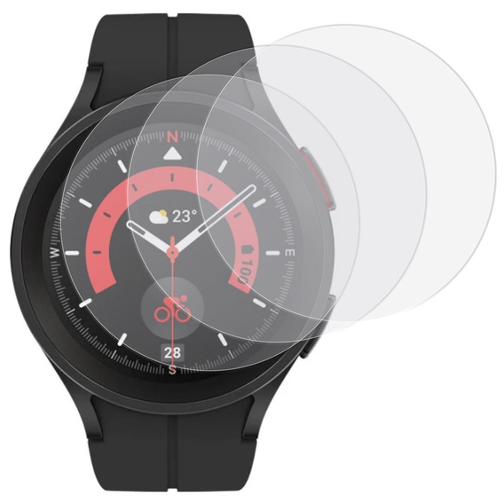 3x ERBORD hydrogel film for Samsung Galaxy Watch 5 Pro 45mm