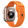 Silicone Strap for Apple Watch 1/2/3/4/5/6/7/8/SE/ULTRA 42/44/45/49MM, Orange