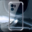 Case for Oppo Reno 14F, reinforced, with camera protection, transparent