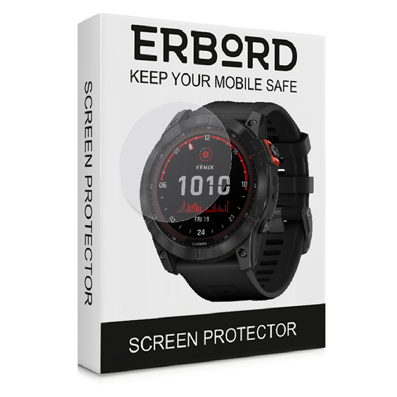 3x ERBORD hydrogel film for Garmin Fenix 7X