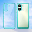 Case for Xiaomi Redmi 13C / Poco C65, Fusion Hybrid, transparent / blue