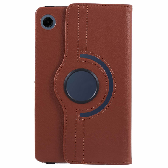 Case for Samsung Galaxy Tab A9 TB330FU 10.95", Rotating 360, brown