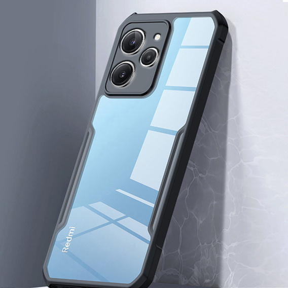 Case for Xiaomi Redmi 12, AntiDrop Hybrid, black