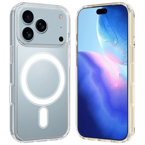 Magnetic case TPU + Acrylic for iPhone 17 Pro Max
