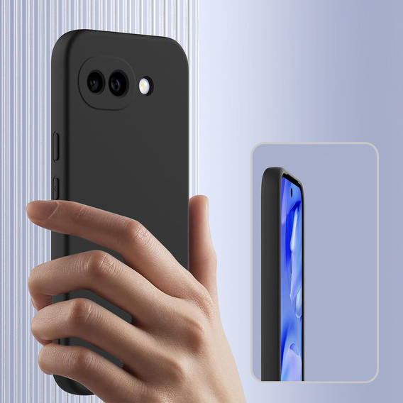 Silicone Lite silicone case for Google Pixel 10a, black