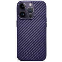 KZDOO Case for iPhone 16 Pro, Carbon Fiber, purple