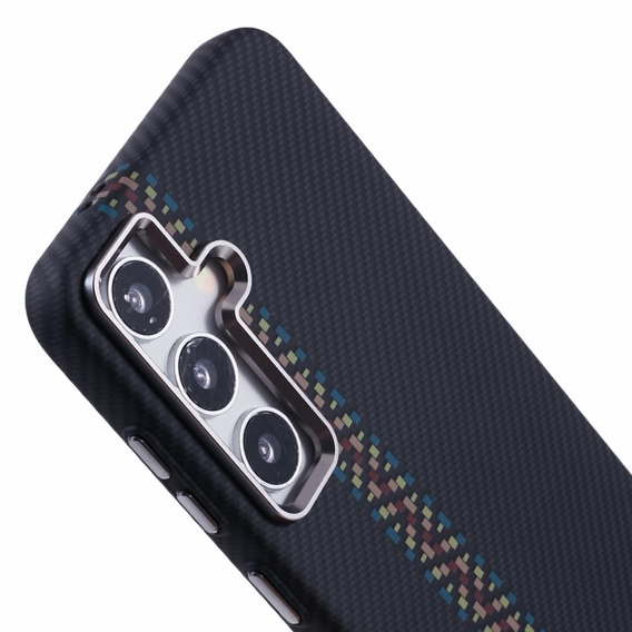 MagSafe's Samsung S25+ Plus Case, Carbon Fiber, black