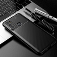 Case for Motorola Moto G60, Carbon Gel, black