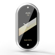 2in1 Case + Tempered Glass for Xiaomi Smart Band 10 / 9 / 8, black