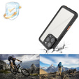 IP68 Waterproof Case for iPhone 16 Pro, black