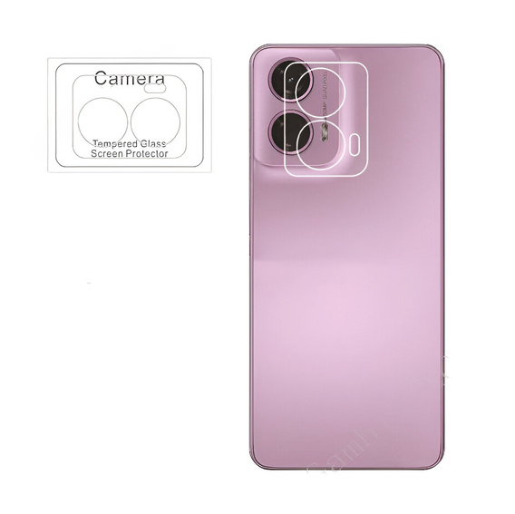 Tempered Camera Glass for Motorola Moto G24 / G24 Power / G04, transparent