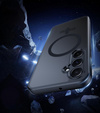 Matt Case for Samsung Galaxy A17 5G, for MagSafe, translucent black