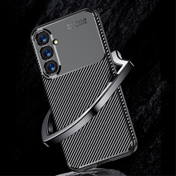 Case for Samsung Galaxy S23 FE, Carbon Gel, black