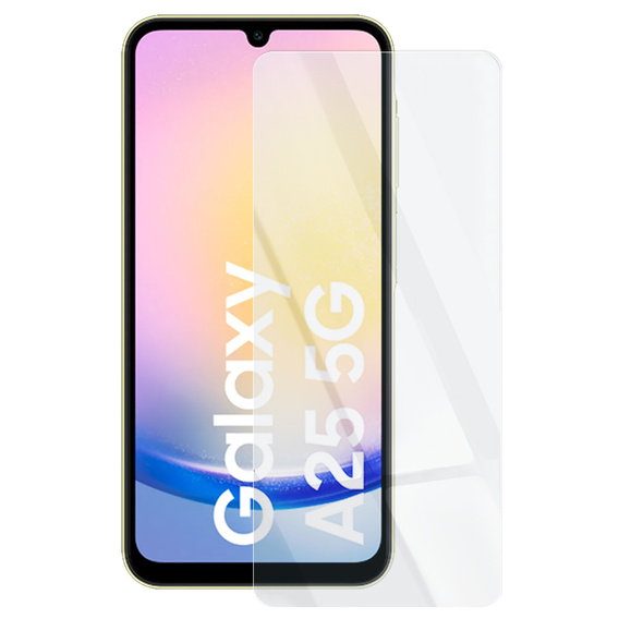 Case for Samsung Galaxy A25 5G, Smart Magnet, Black + 9H Glass